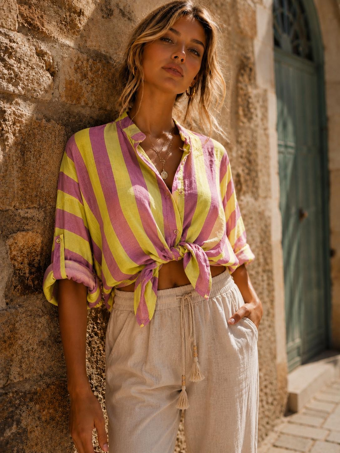 Camicia Bicolore