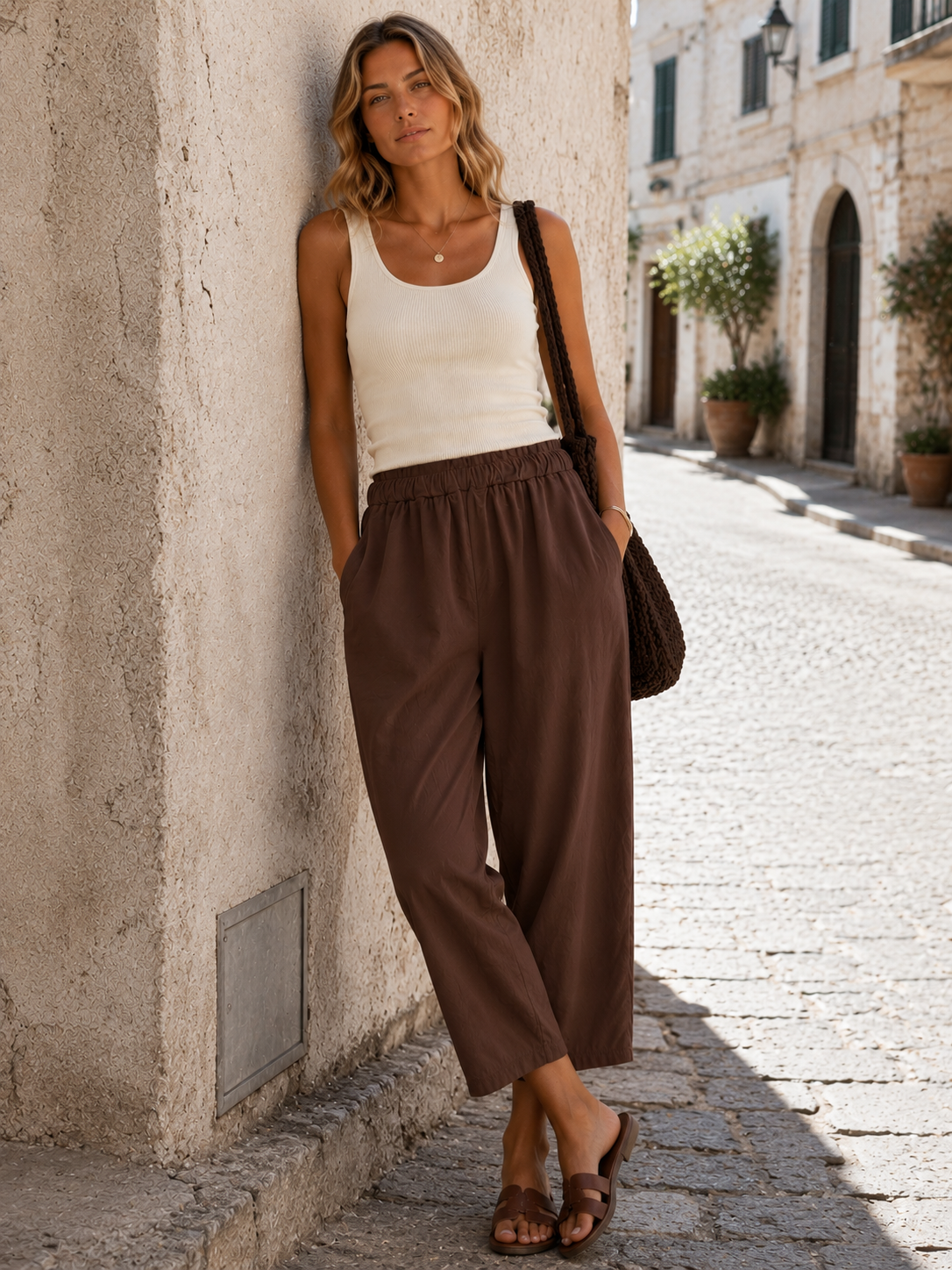 Pantalone Estivo Elasticizzato