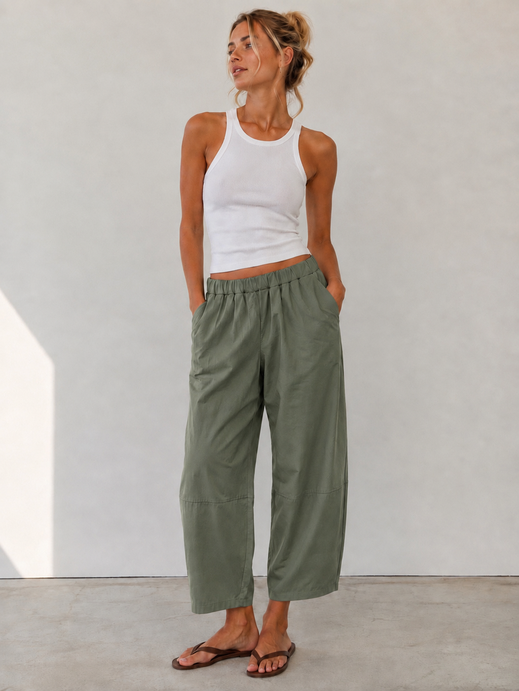 Pantalone Estivo Elasticizzato