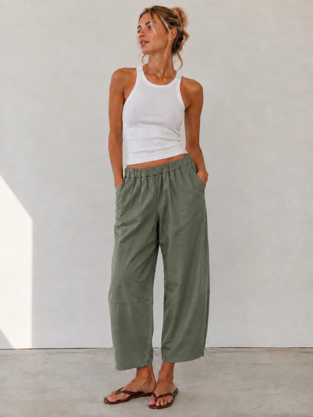 Pantalone Estivo Elasticizzato