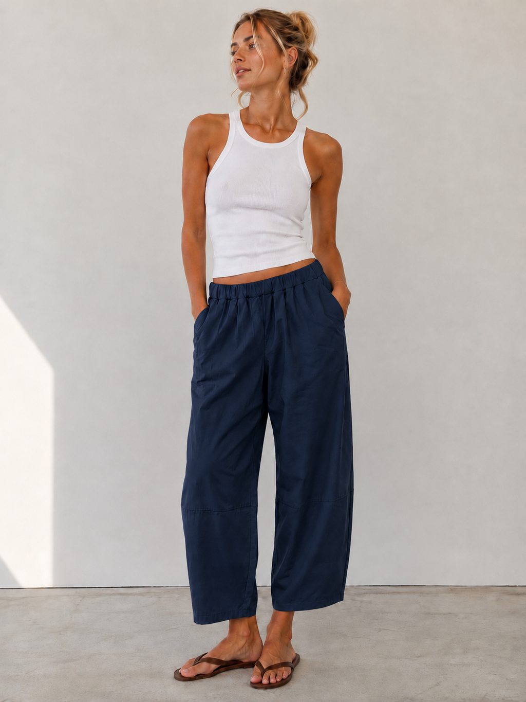 Pantalone Estivo Elasticizzato