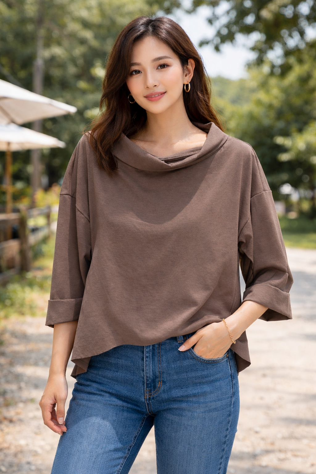 Maglia Scollo ad Anello Wendy Trendy