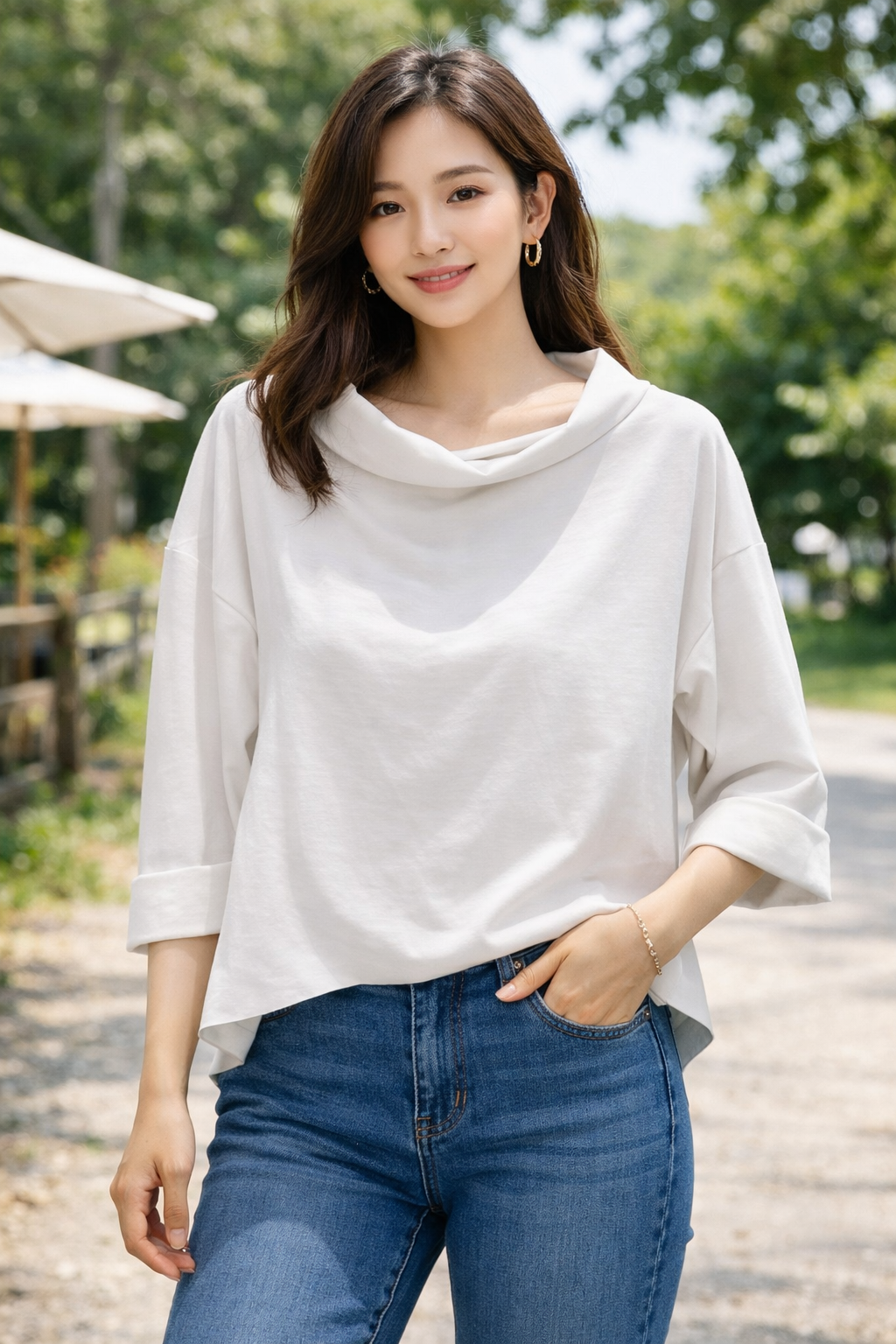 Maglia Scollo ad Anello Wendy Trendy