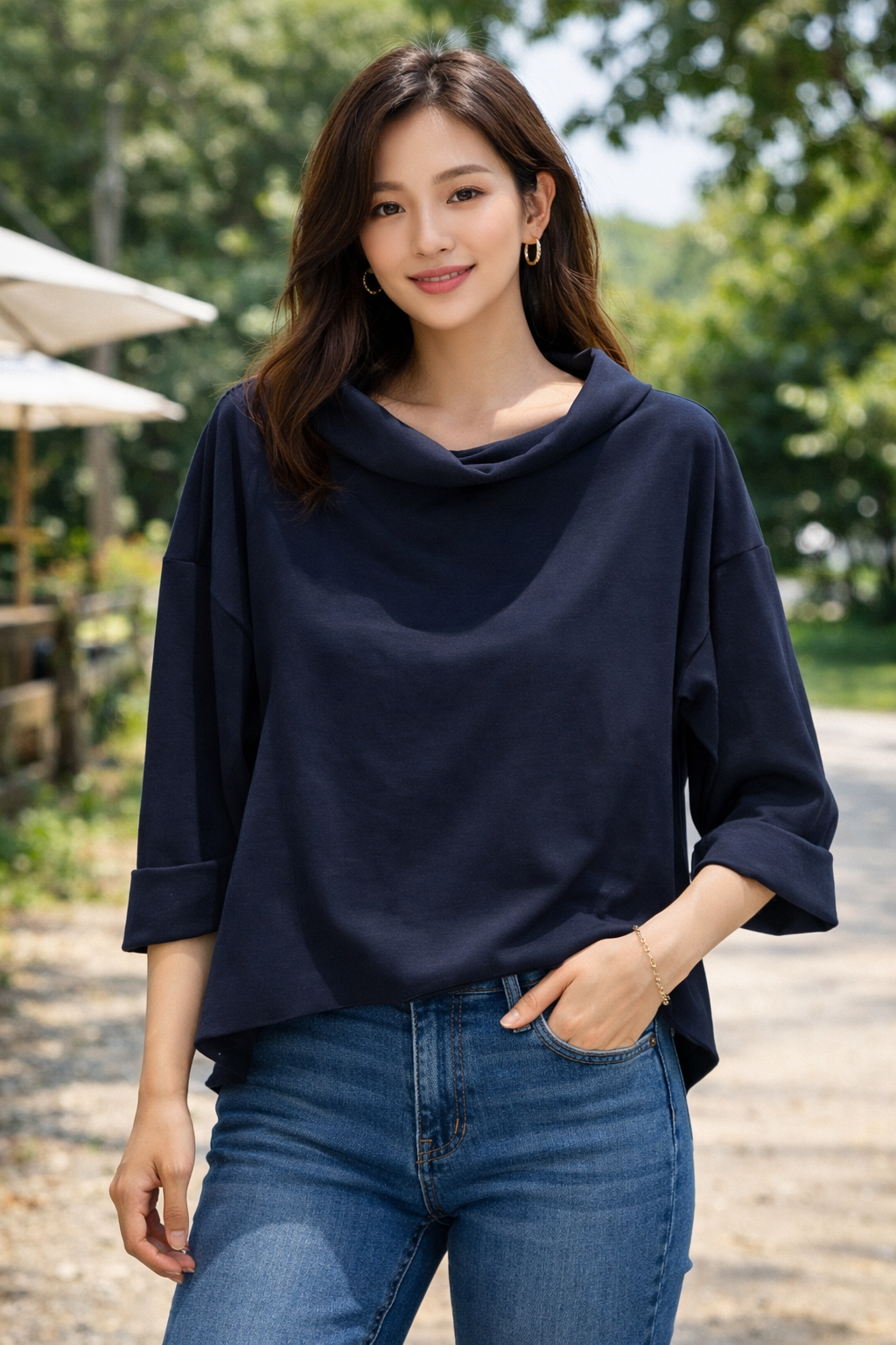 Maglia Scollo ad Anello Wendy Trendy