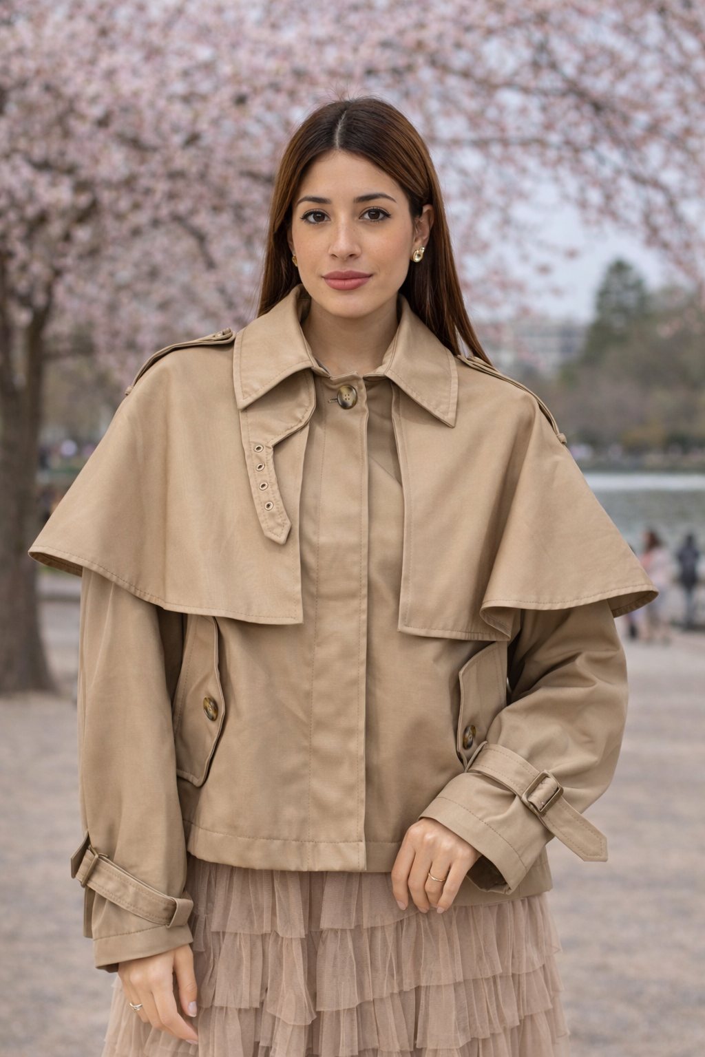 Trench Primaverile Short