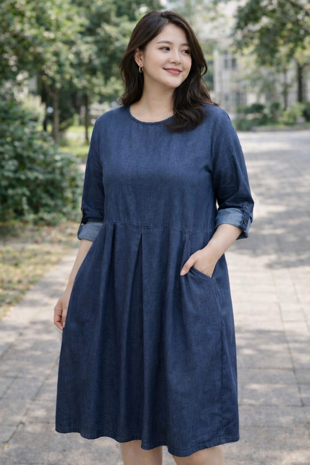 Abito Denim Pance Estivo
