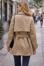Trench corto Simple