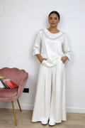Maglia Scollo ad Anello in Raso