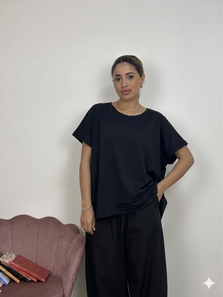 Maglia Over Asimmetrica Wendy Trendy