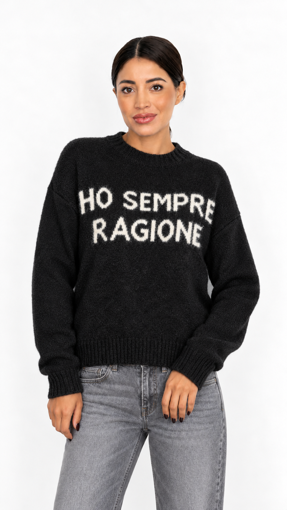 Maglione con Scritta
