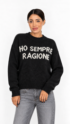 Maglione con Scritta