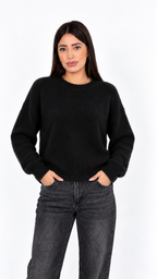 Maglione girocollo alpaca