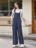 Salopette a Pois con T-Shirt