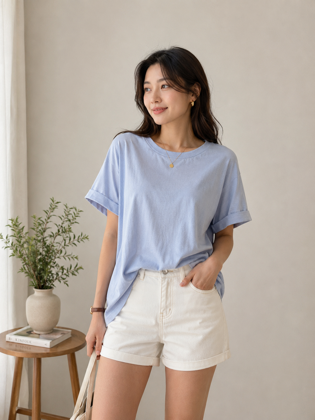 Maglia Simple con Retro a Bottoni