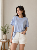Maglia Simple con Retro a Bottoni