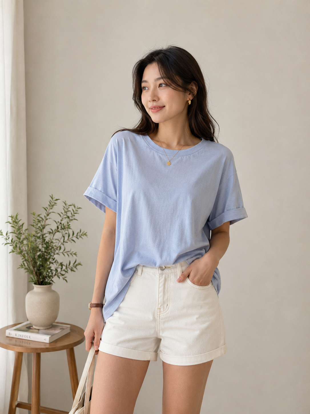 Maglia Simple con Retro a Bottoni