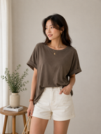 Maglia Simple con Retro a Bottoni