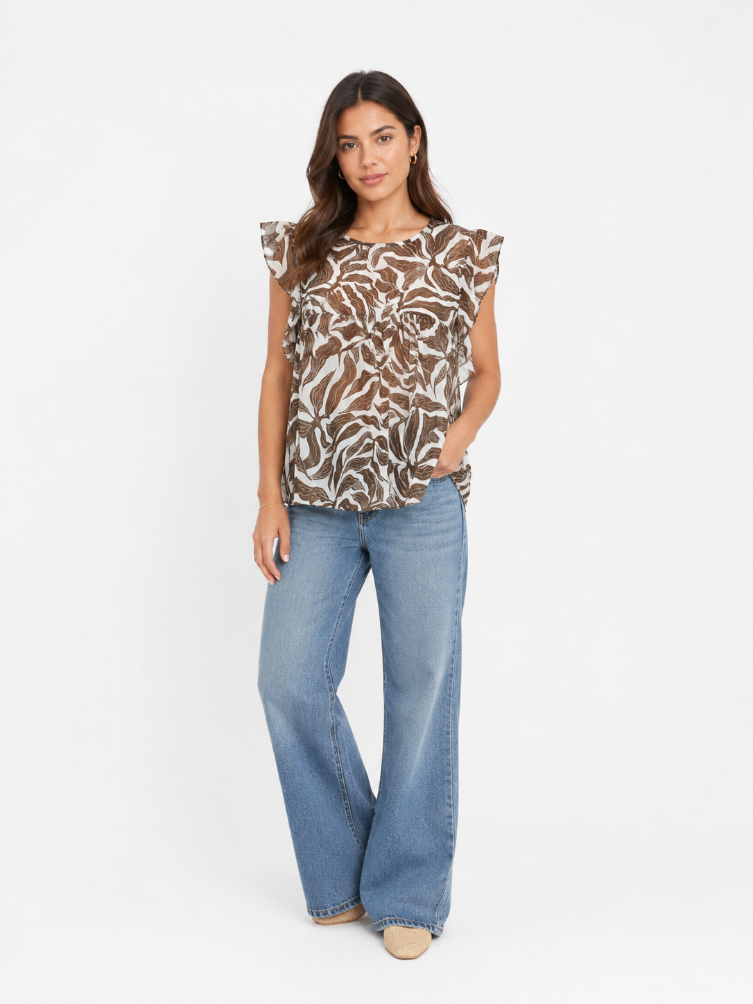 Camicia  con Volant