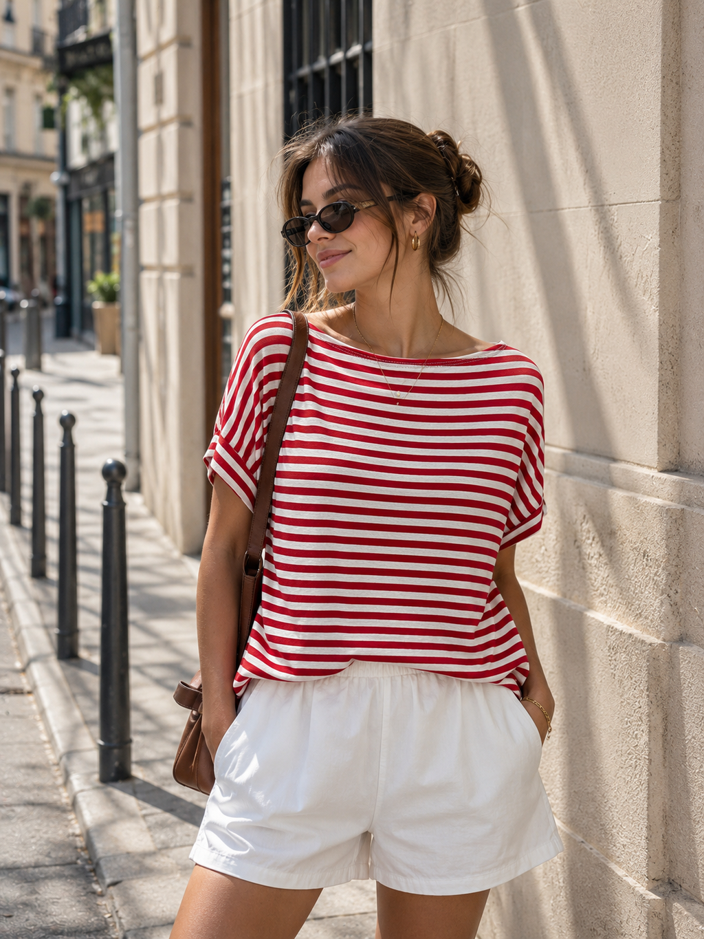 Maglia Over a Righe