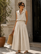 Pantalone Leggero a Quadrettini