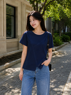 Maglia Scollo Taglio Vivo 158C