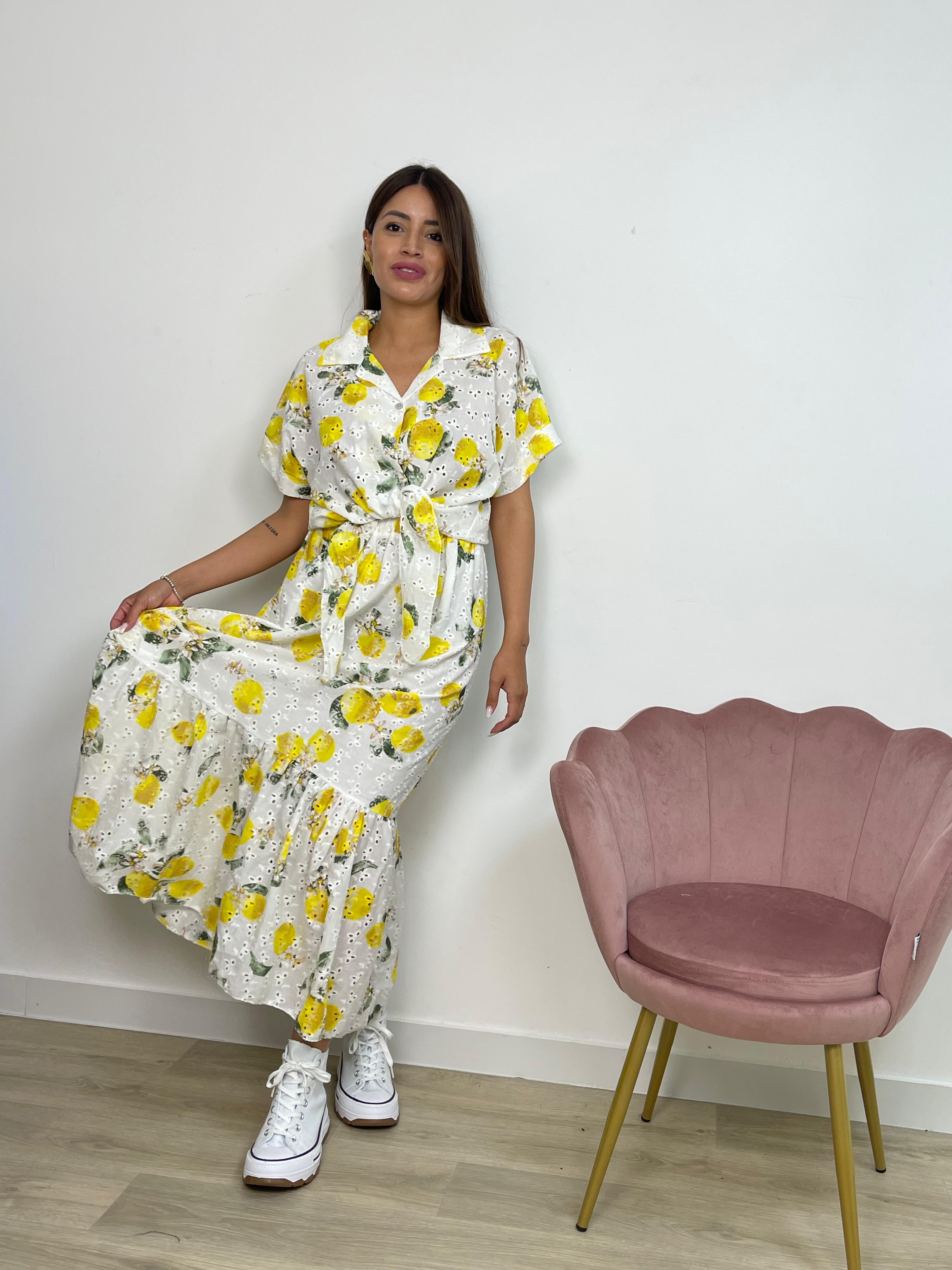 Gonna sangallo limone