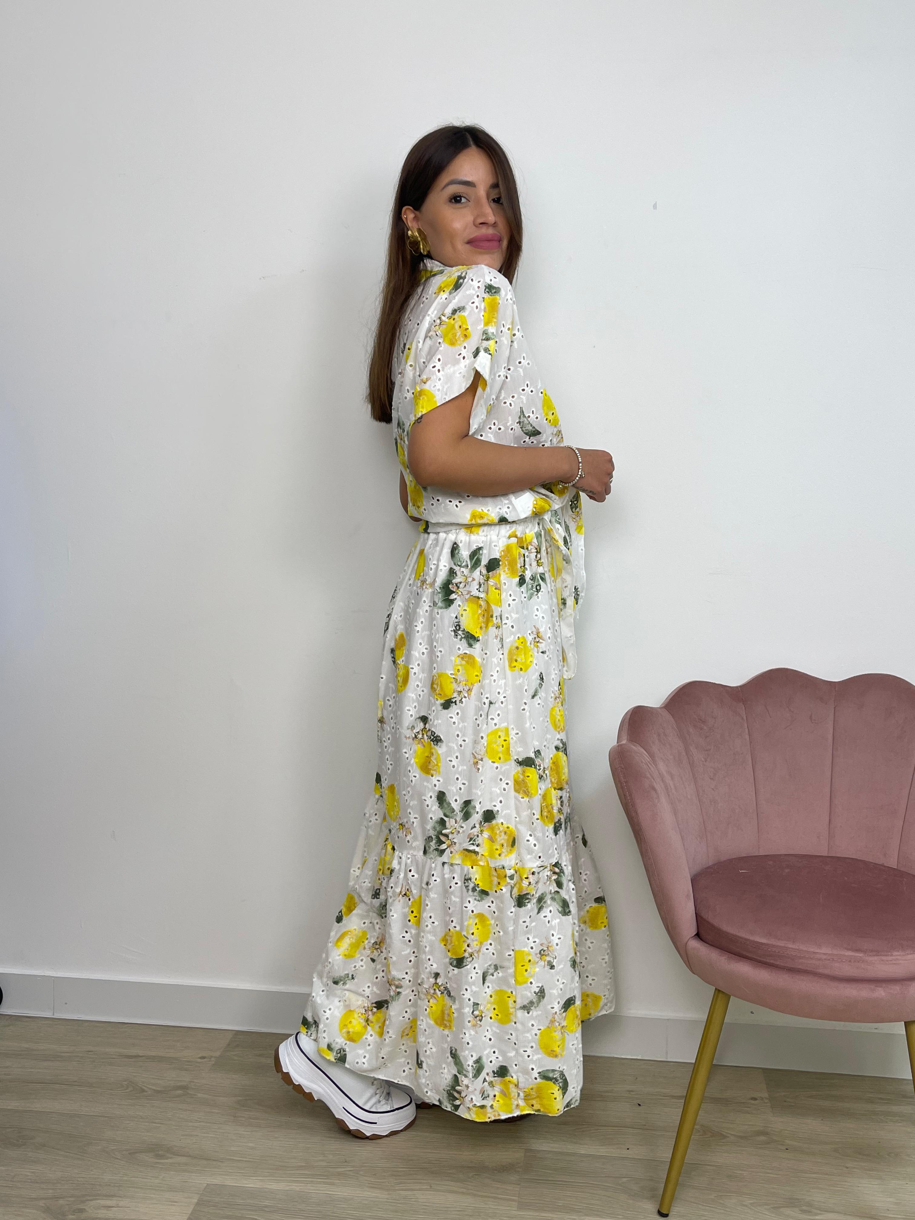 Gonna sangallo limone