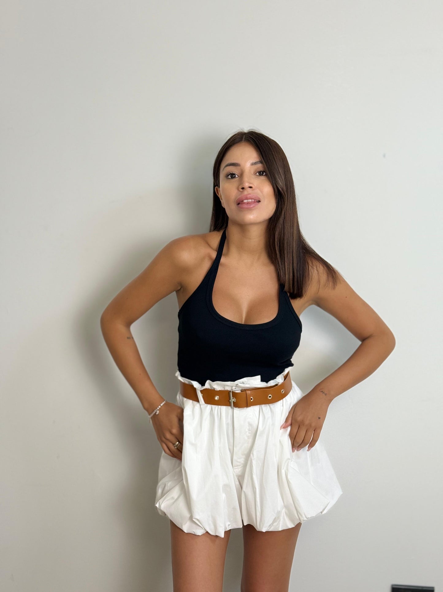 Canotta scollo U Lumina