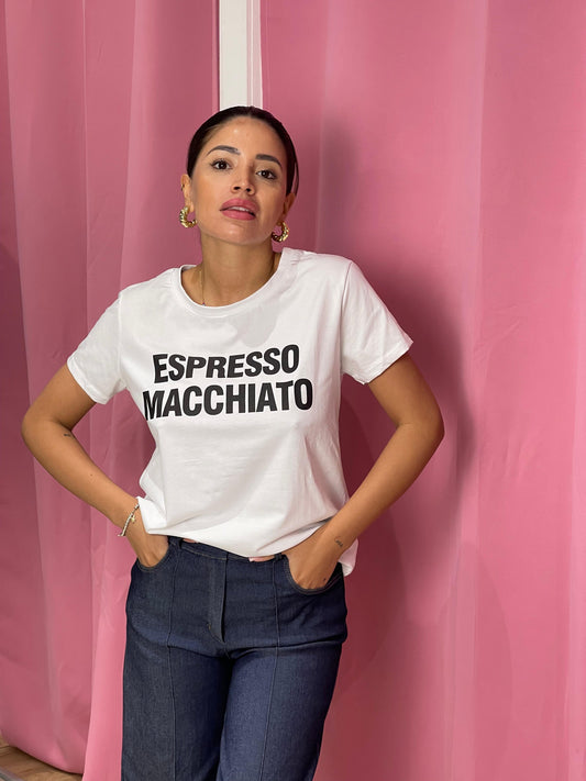 T-shirt espresso