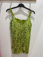 Canotta in paillettes