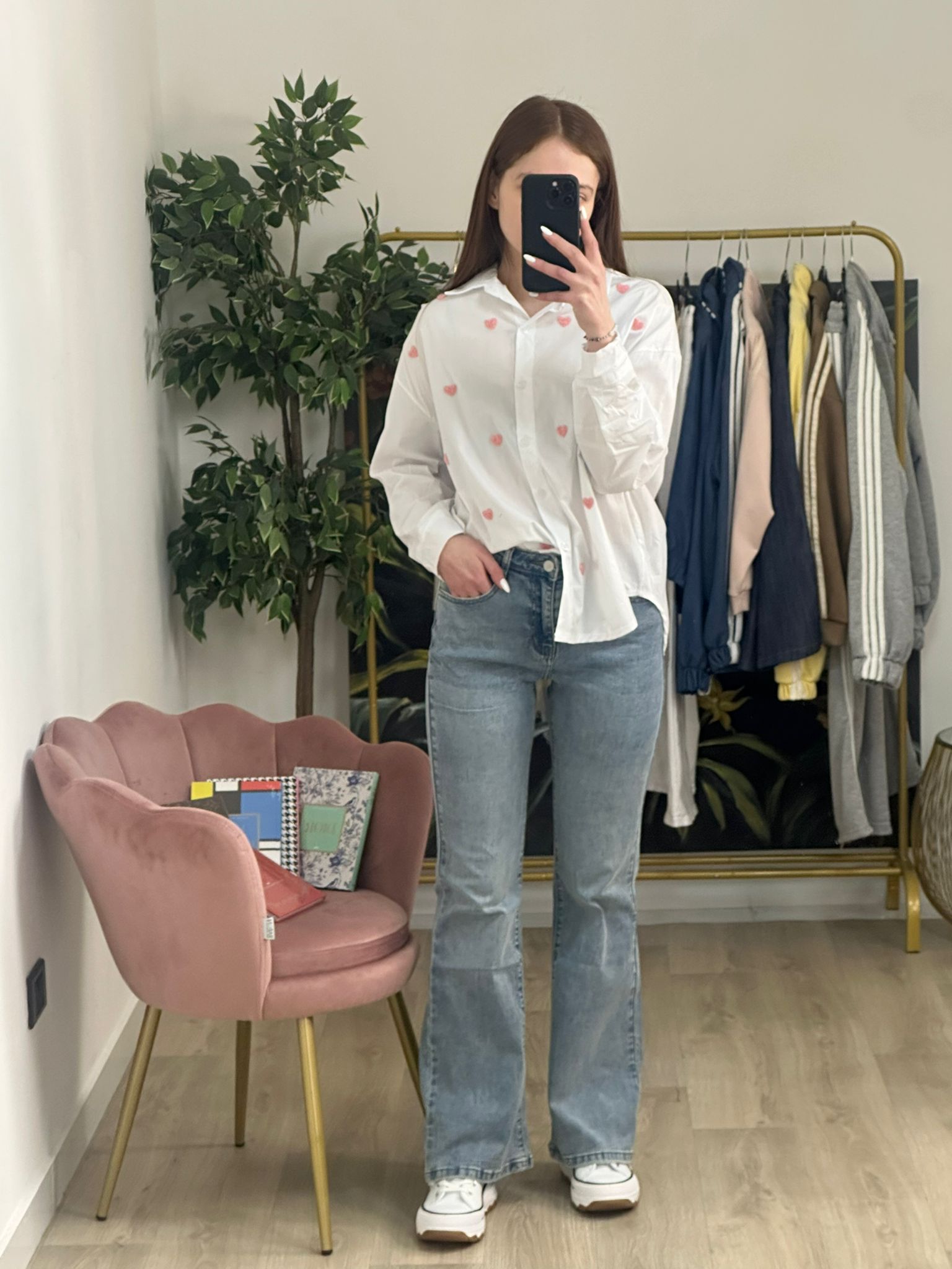 Jeans a Zampa Chiaro