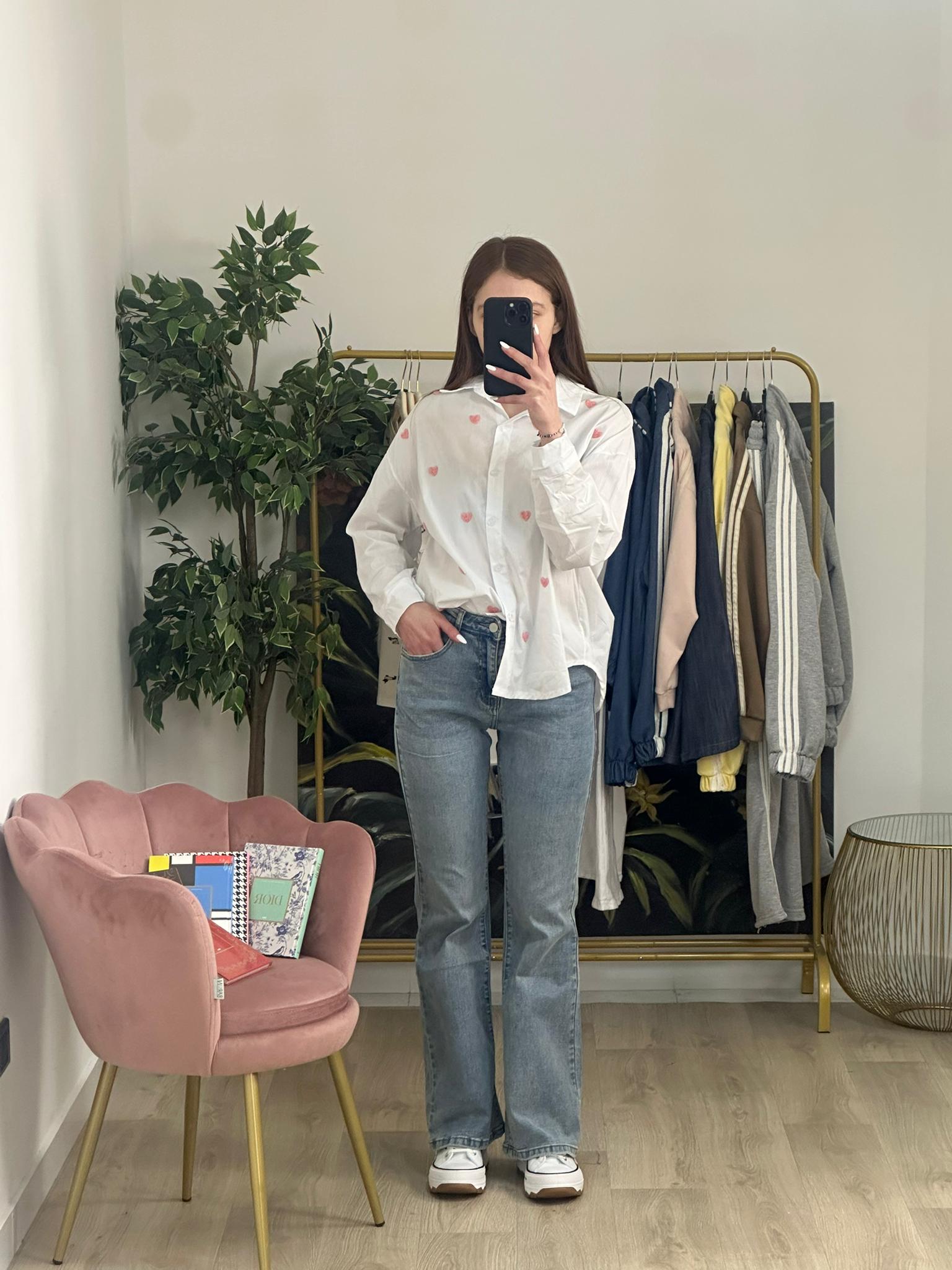 Jeans a Zampa Chiaro