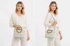 Borsa Isabel con Manico Bambù
