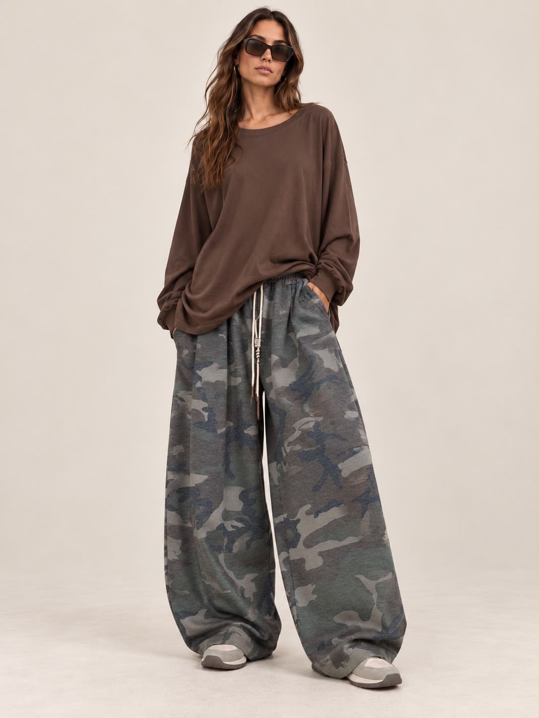 Pantalone Militare  Balloon Elasticizzato