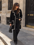 Cardigan con Tasche Frontali