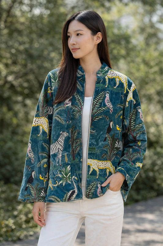 Giacca Etniche Stampate