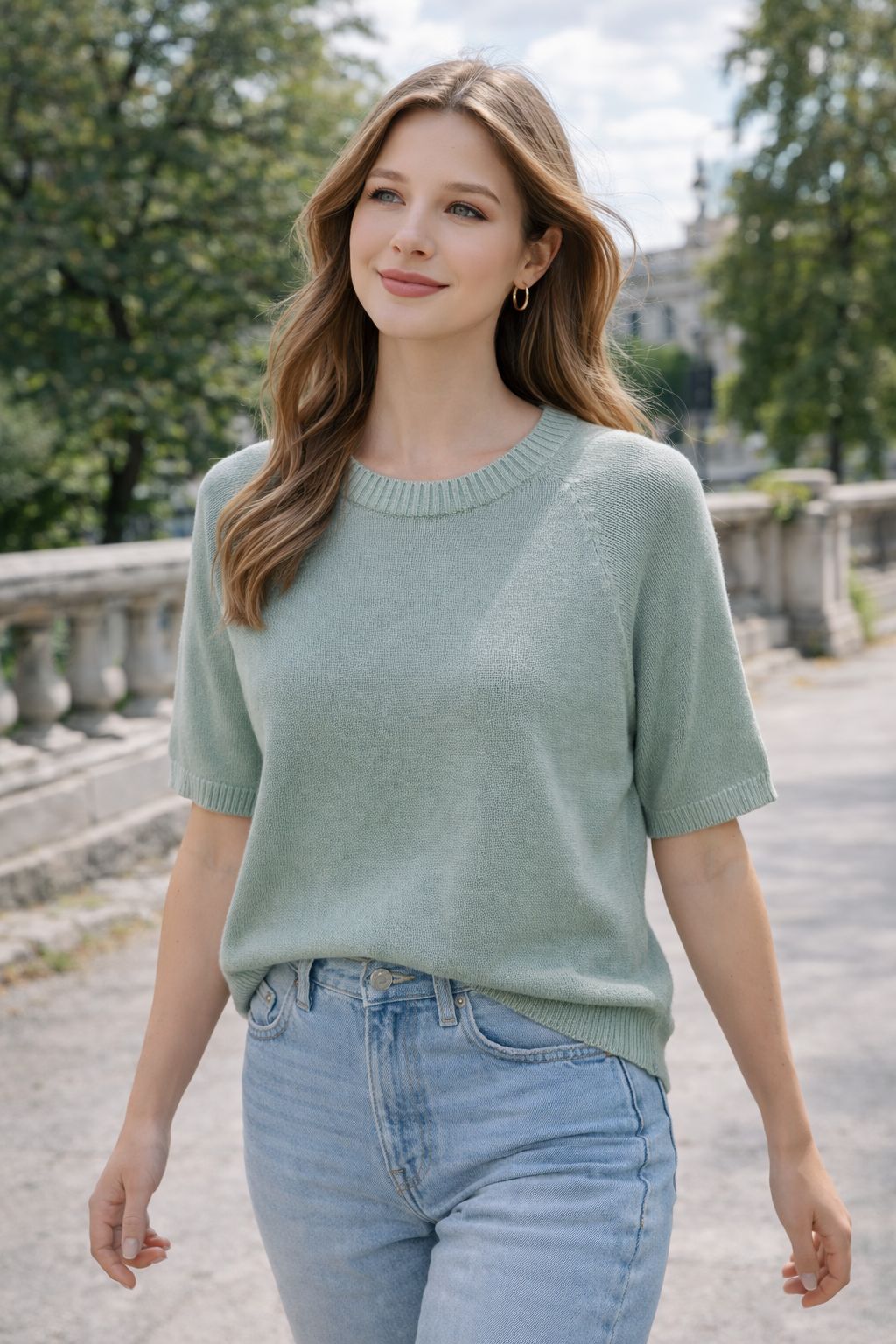 Maglia 3/4 Cotone
