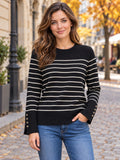 Maglia a Righe Bicolore