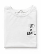 Maglietta Classic con le Scritte Ricamati