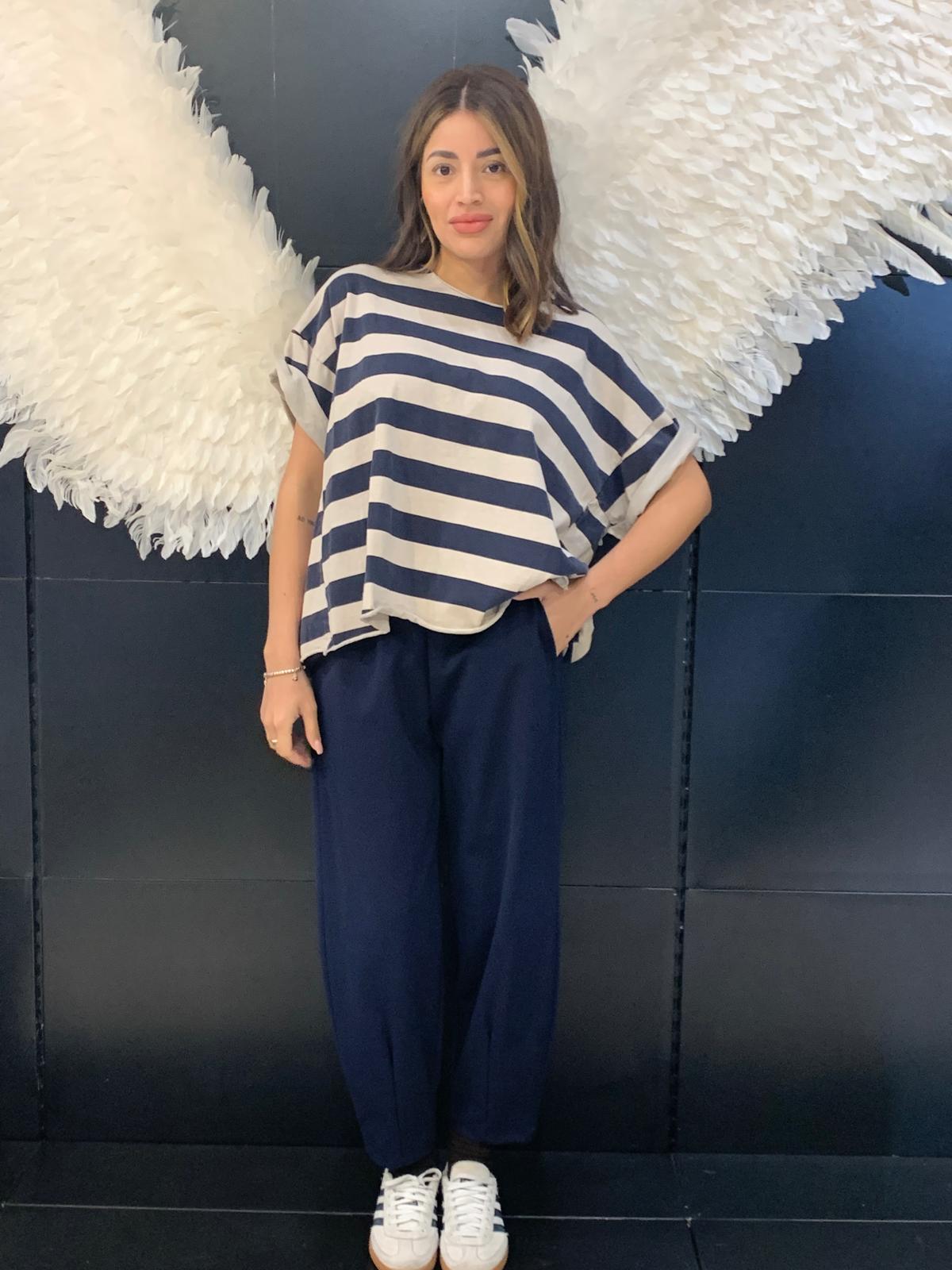 T-Shirt a Righe Wendy Trendy