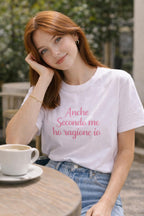 T-Shirt Over with Writes Ricamato 2.0