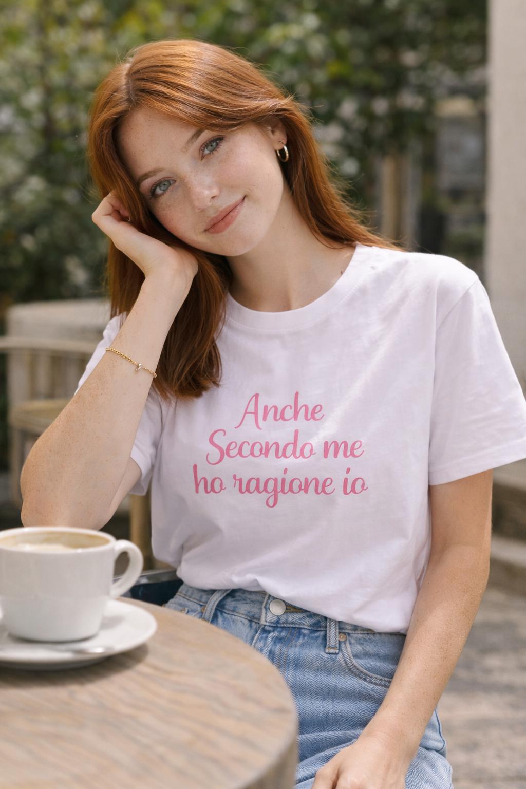 T-Shirt Over with Writes Ricamato 2.0