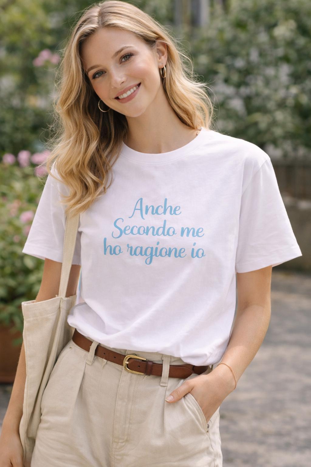T-Shirt Over with Writes Ricamato 2.0