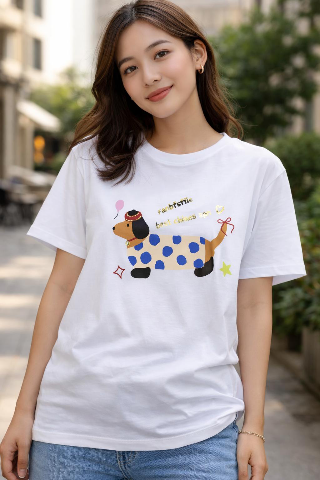 T-Shirt Over with Writes Ricamata 3.0