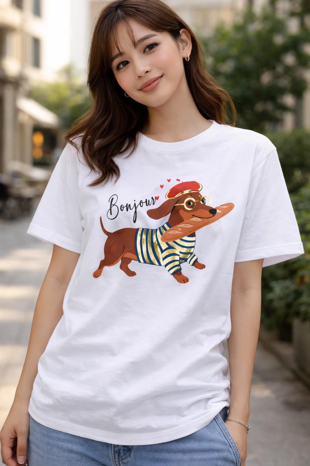 T-Shirt Over with Writes Ricamata 3.0