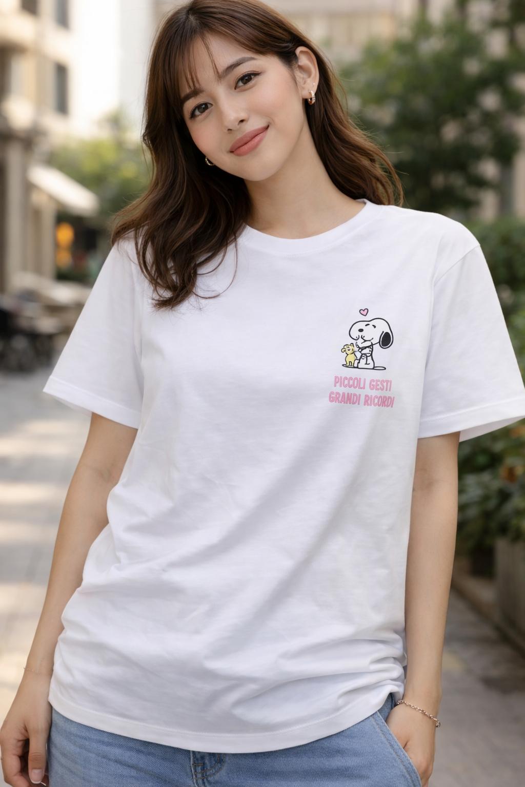 T-Shirt Over with Writes Ricamata 3.0