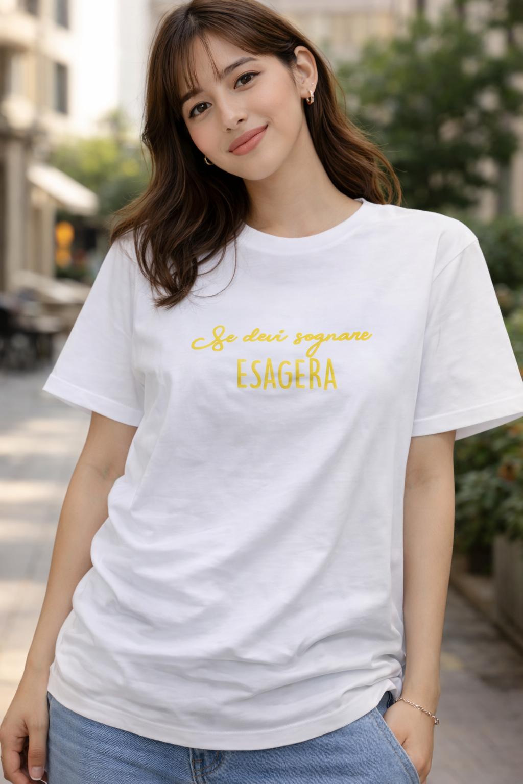 T-Shirt Over with Writes Ricamata 3.0