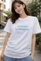 T-Shirt Over with Writes Ricamata 3.0