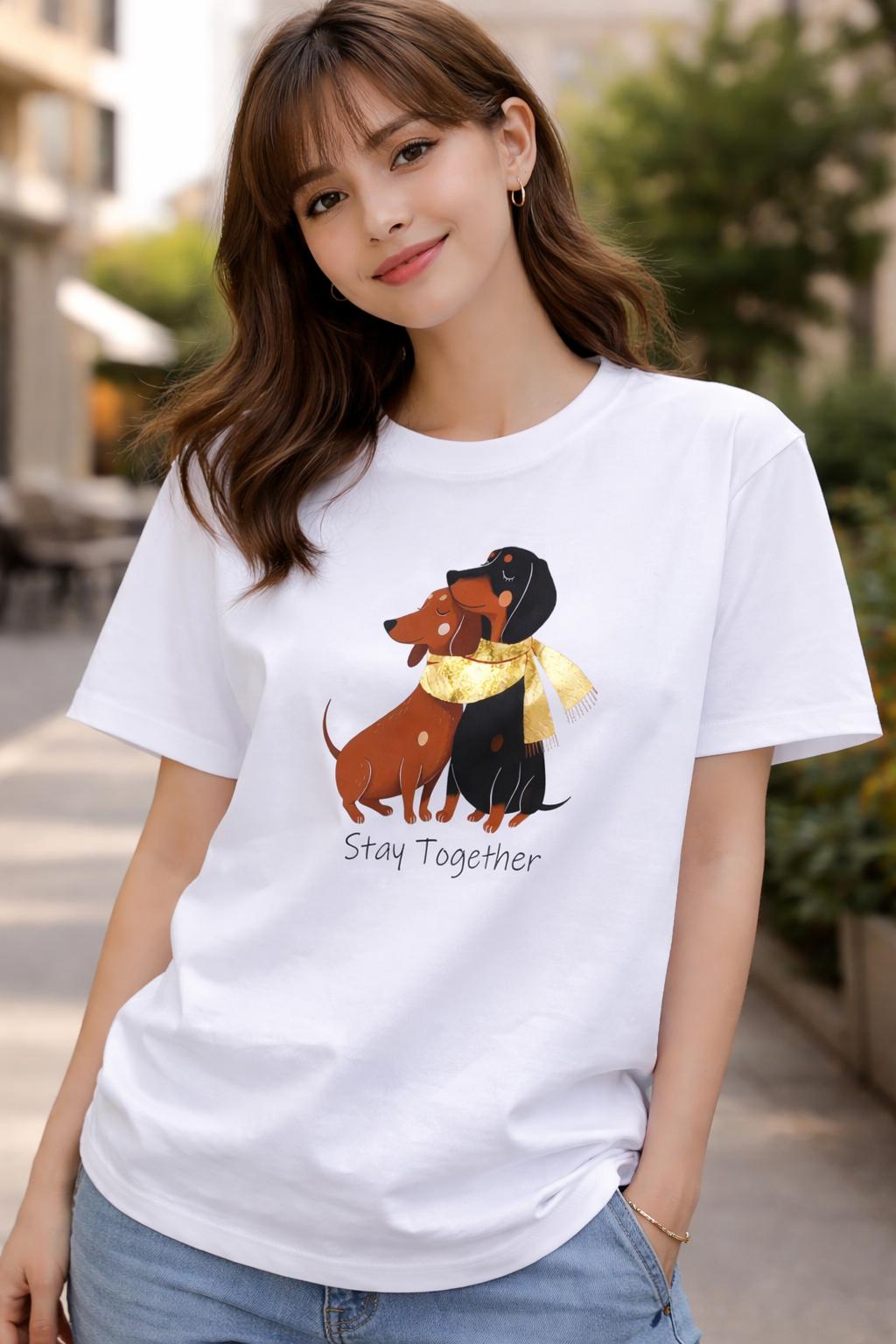 T-Shirt Over with Writes Ricamata 3.0