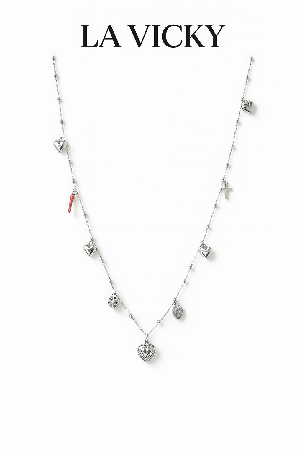 Collana Heart con Peperoncino